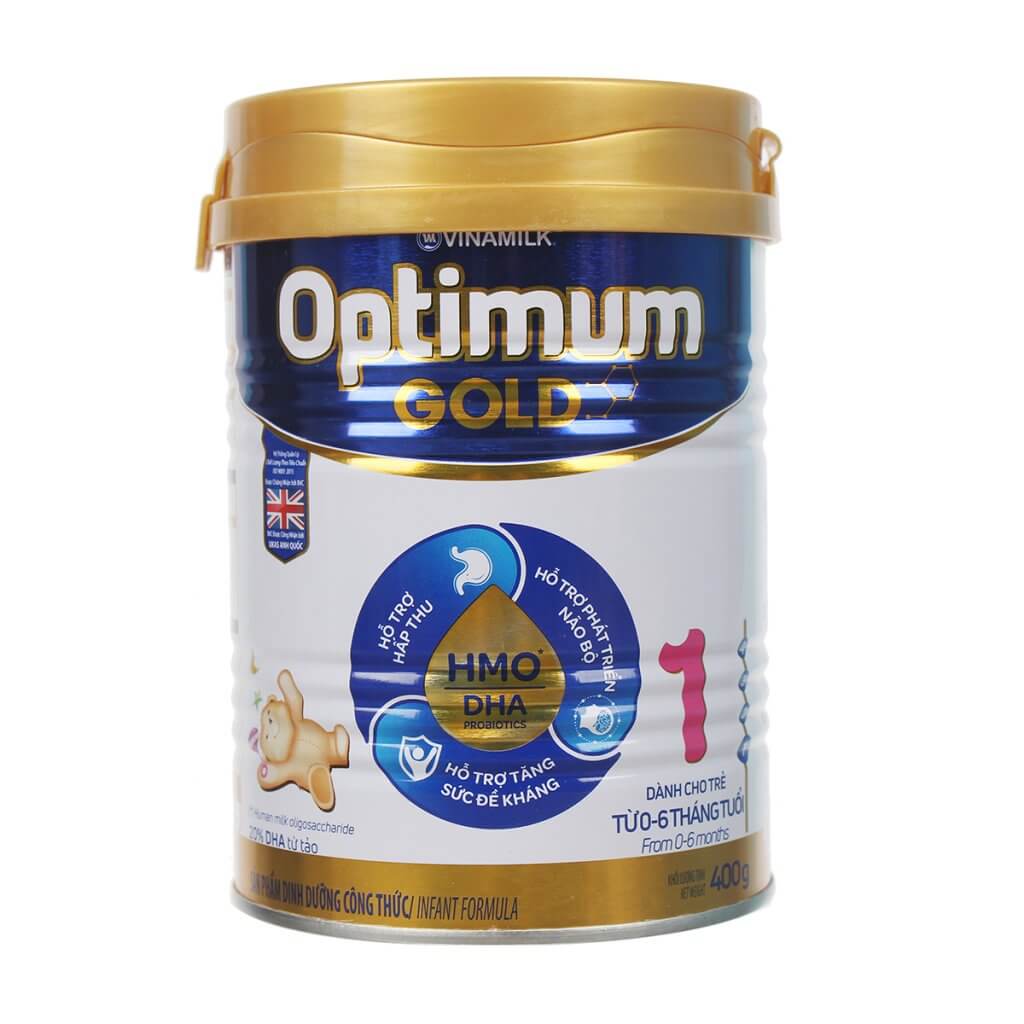 Sữa Optimum số 1 giúp tăng cân cho trẻ sơ sinh