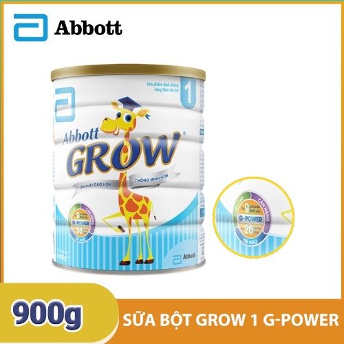 Sữa bột Abbott Grow 1 với công thức đặc biệt giúp bé tăng cân, chống táo bón
