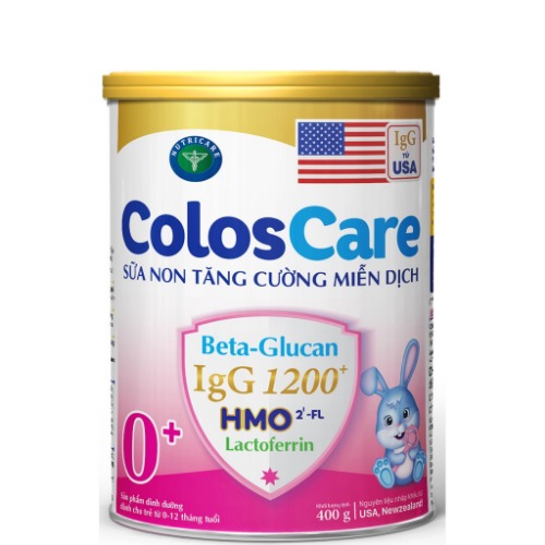 Sữa non ColosCare 0 dành riêng cho trẻ từ 0 đến 12 tháng
