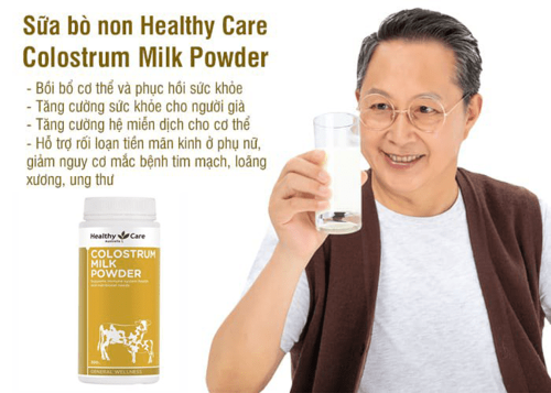 Sữa non Úc bổ sung dinh dưỡng cho người già, người cao tuổi