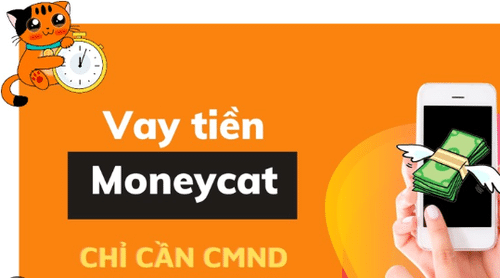Vay tiền MoneyCat chỉ cần CMND